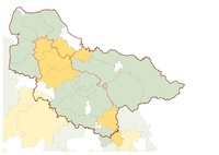 Karte der Förderregionen
