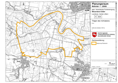 Gebietskarte Weserdeich Eißel