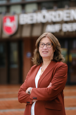 Die Landesbeauftragte Karin Beckmann