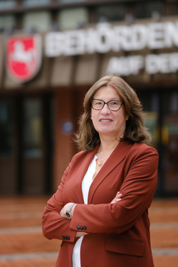 Die Landesbeauftragte Karin Beckmann