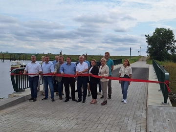Einweihung der Aland Brücke