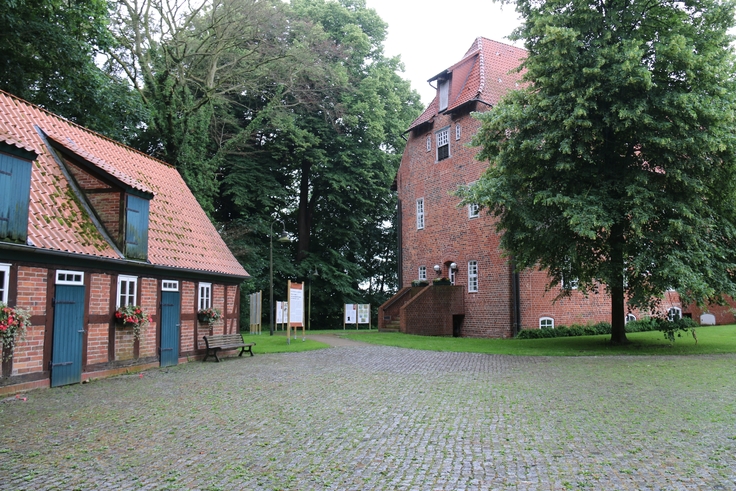 Die Burg in Hagen im Bremischen