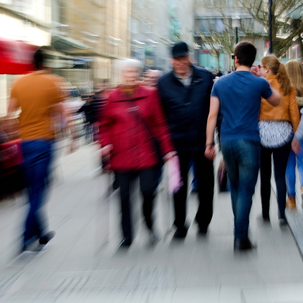 Symbolfoto für Shopping in der Stadt