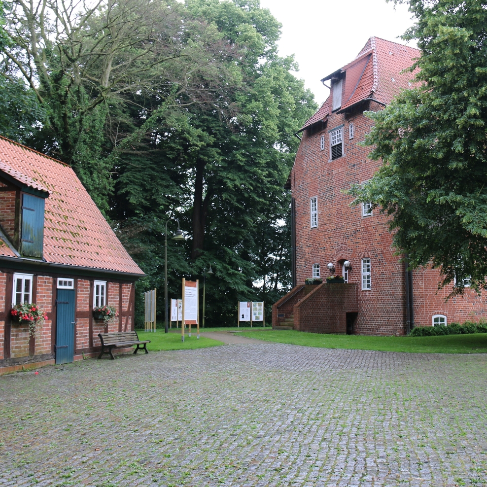 Die Burg in Hagen im Bremischen