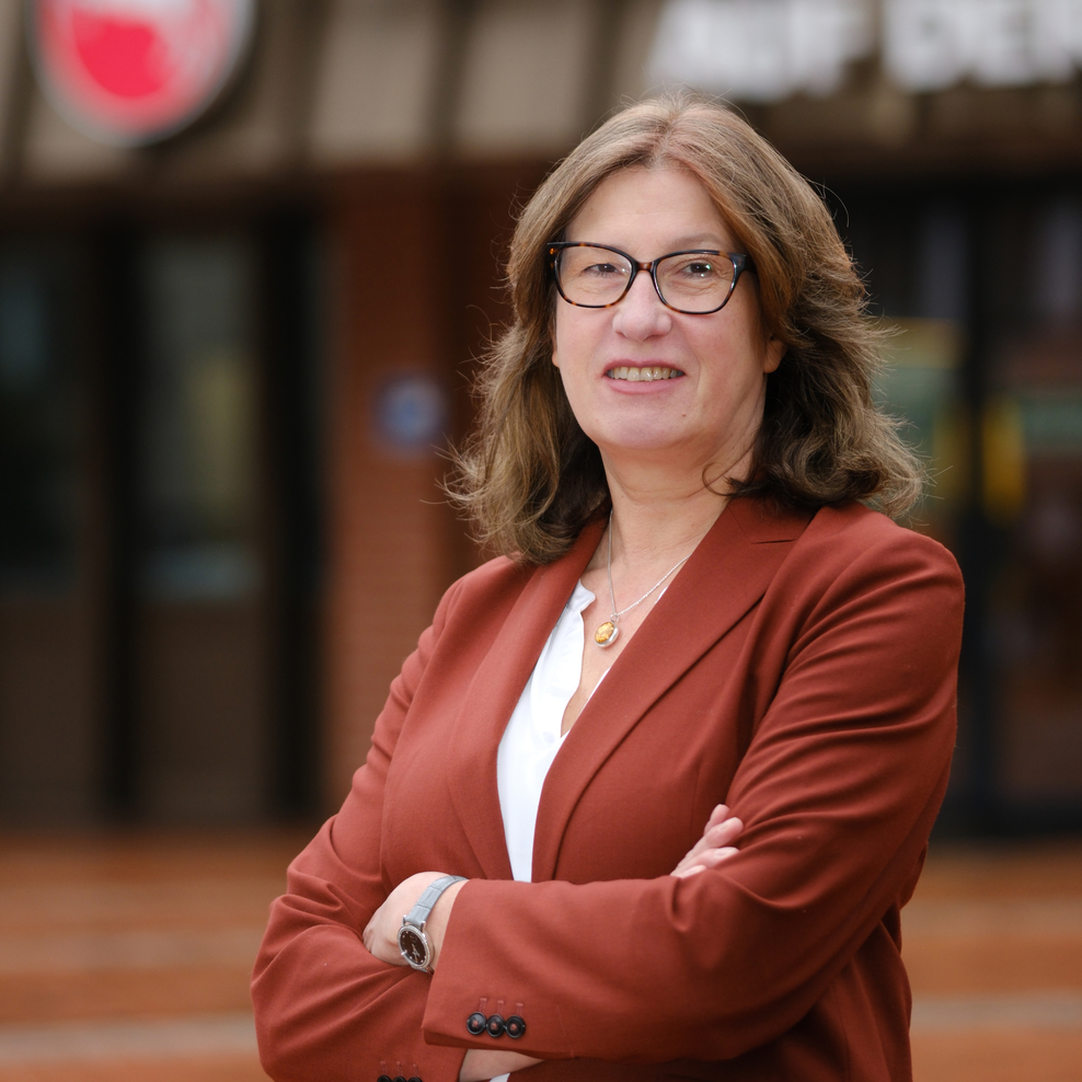 Die Landesbeauftragte Karin Beckmann